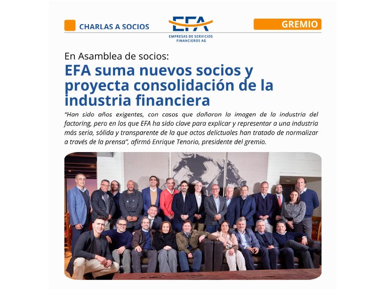 EFA suma nuevos socios y proyecta consolidación de la industria en su Asamblea Anual 2025