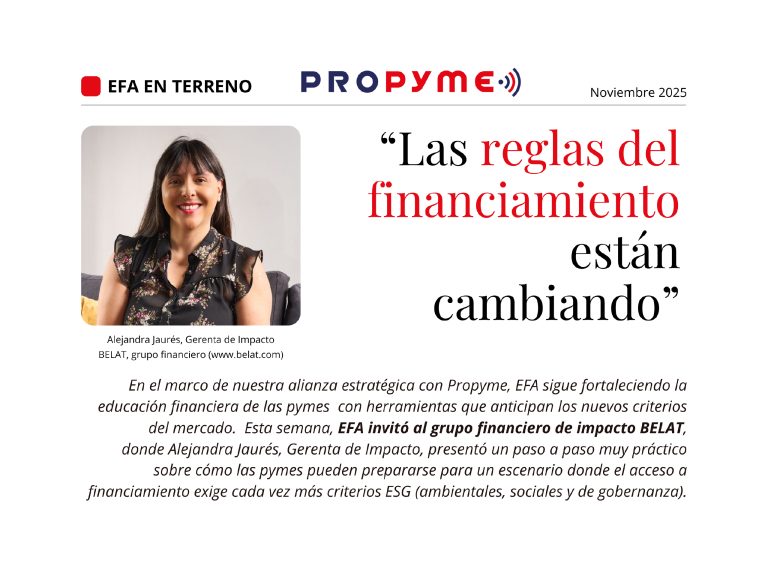 Lo que dejó el webinar PROPYME “Prepararse para competir mejor”: “Las reglas del financiamiento están cambiando”